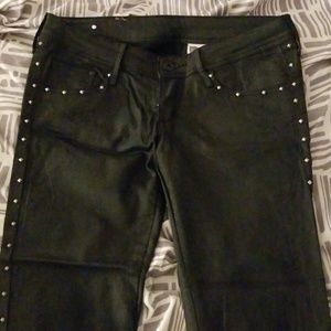 H&M studded black Jeans size 28
